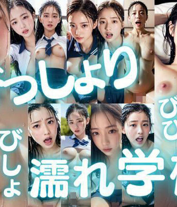 びっしょりビショビショびしょ濡れ美少女 学校編