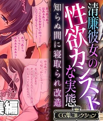清廉彼女の性欲カンストな実態 〜知らぬ間に寝取られ改造〜【CG集コレクション】