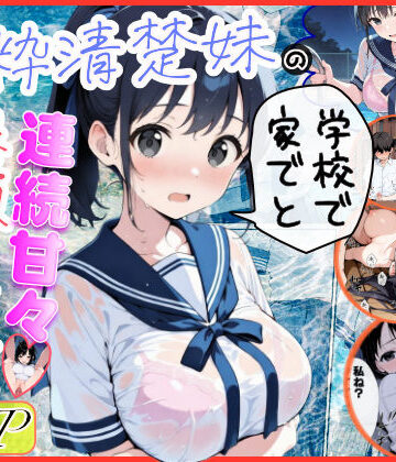純粋清楚妹のブラ透け事件から、学校で家でと連続甘々中出し懇願SEXした話