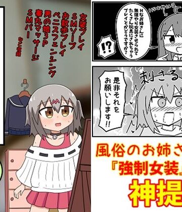 童貞が風俗に行って無理やり女装させられるイメージプレイをする話 まとめ本Vol.5