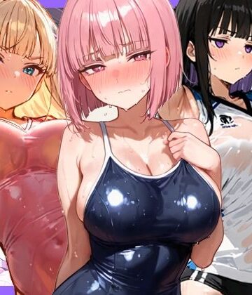 合宿中の部活女子が罰ゲームでハーレムセックスをさせられる話
