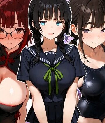 陰キャ女子ばかりの図書委員会でエロ本を見ながらコスプレセックスした話