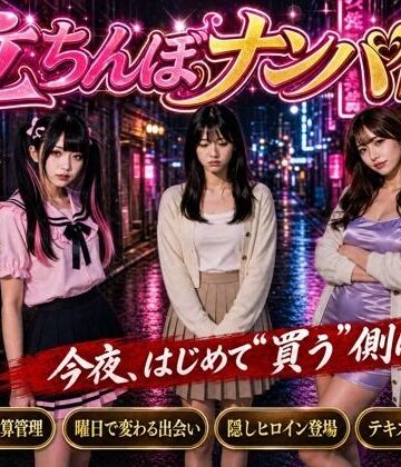 【フルボイス】立ちんぼナンパ師 〜路地裏に立つワケあり女子大生と生ハメ撮り交渉〜